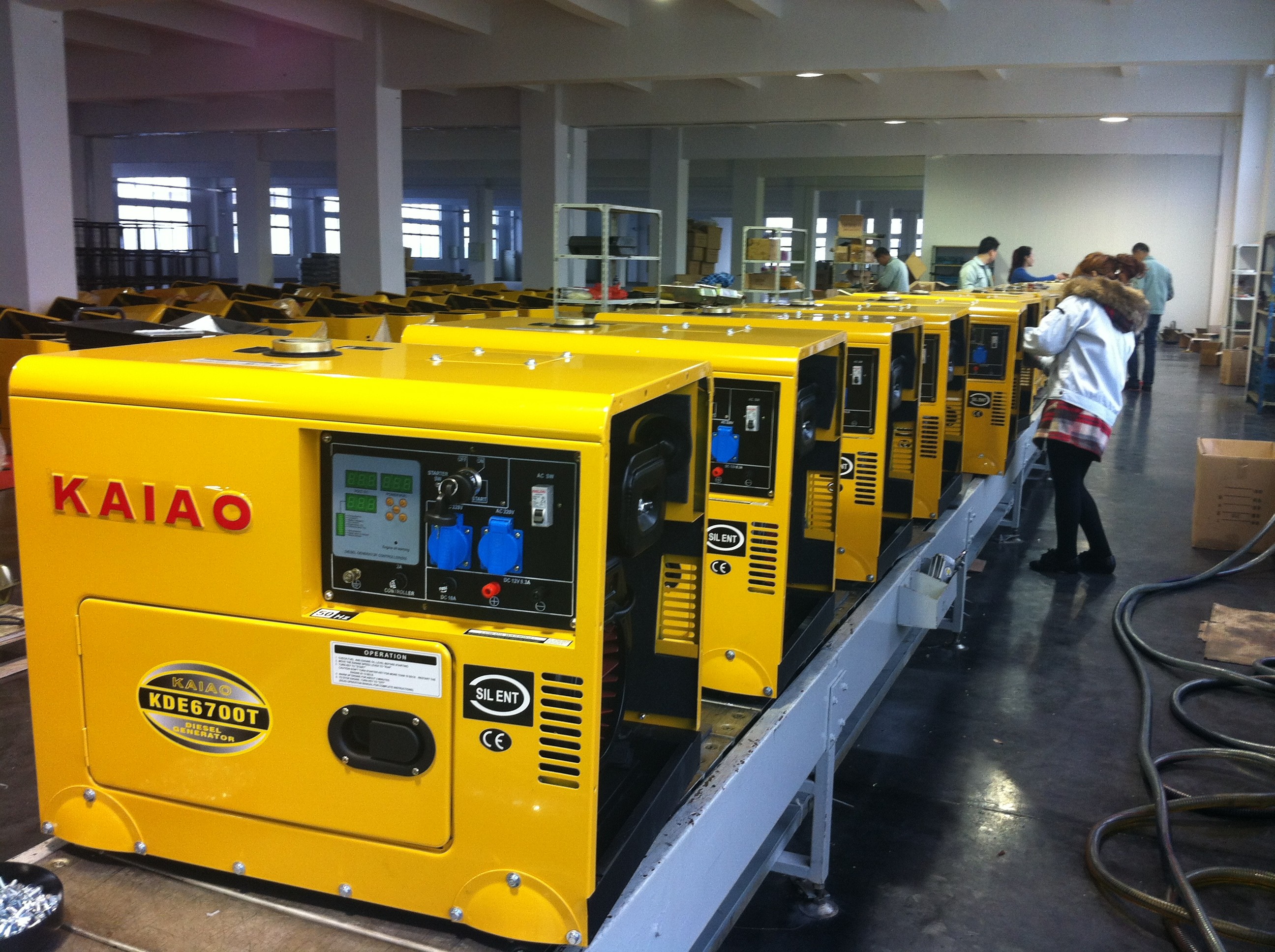 Wuxi Kaiao Power Machinery Co.,Ltd. ligne de production en usine