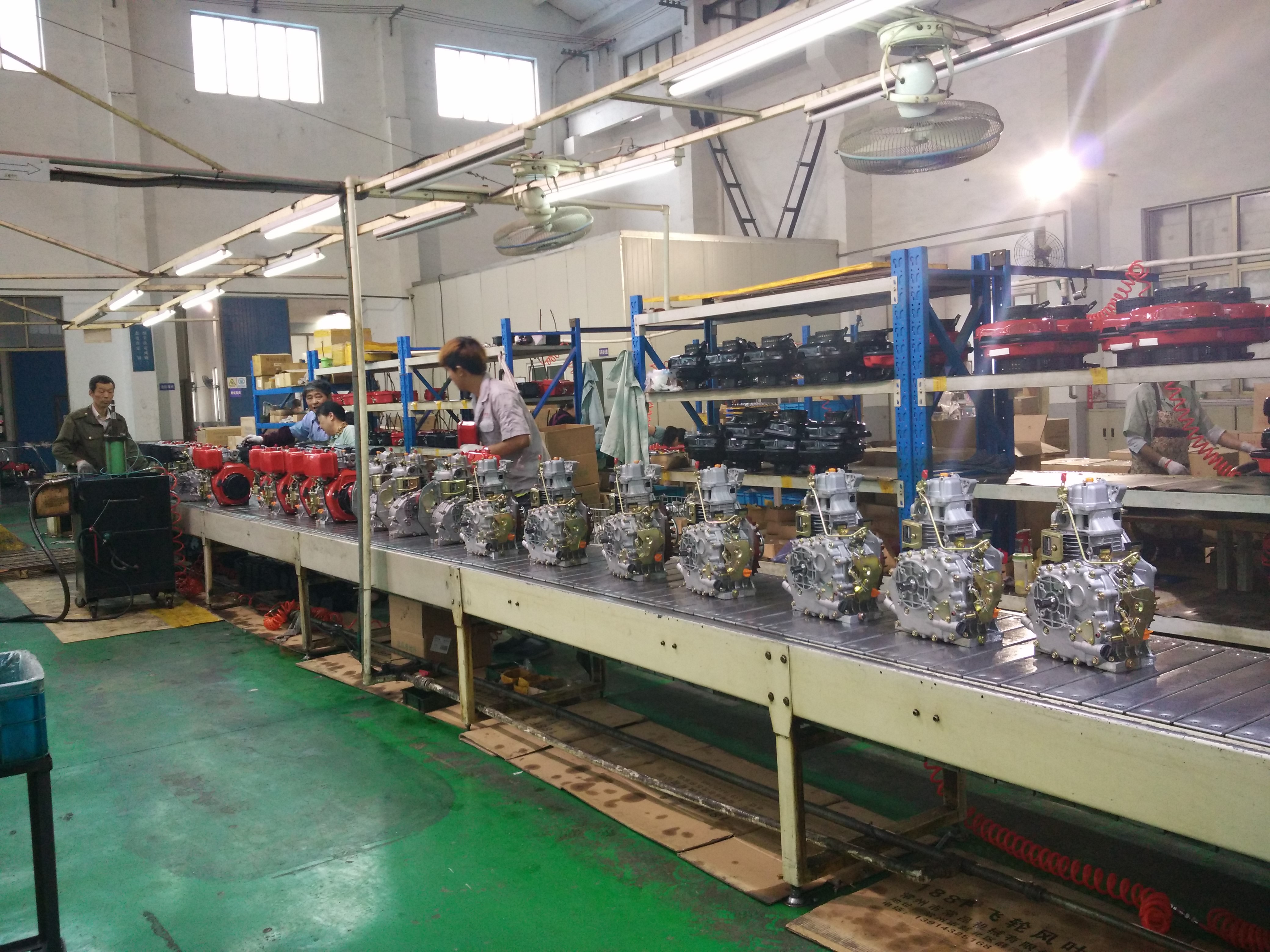 Wuxi Kaiao Power Machinery Co.,Ltd. ligne de production en usine