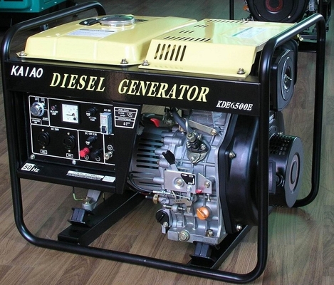 Générateurs diesel de cadre ouvert de rendement élevé, générateur de diesel de 60hz 5kva