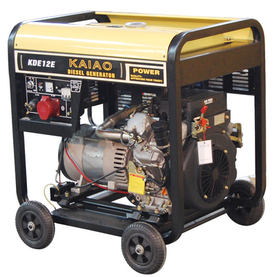 Basse consommation de carburant de cadre ouvert de générateur diesel professionnel monophasé