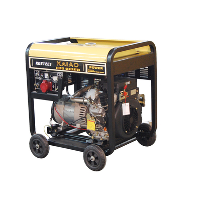 Certification diesel d'OIN de la CE du générateur 10kva 3600rpm de cylindre du cadre ouvert 2