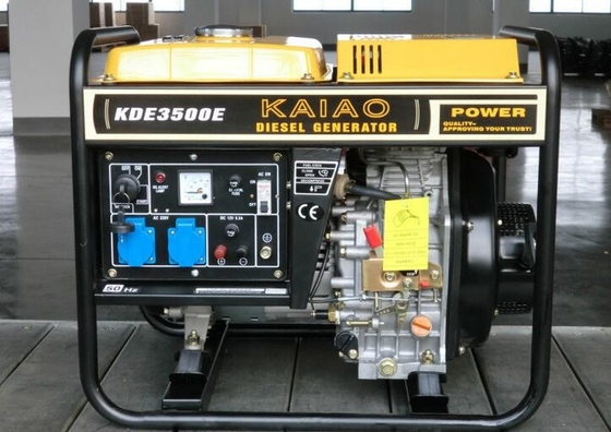 Générateur diesel à cylindre ouvert de 3kva à injection directe verticale