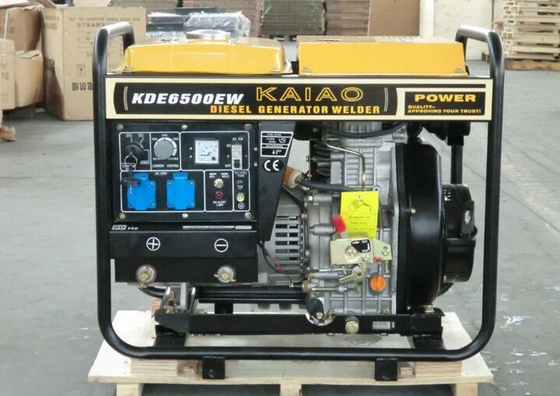 Générateur diesel 50hz 200A 3000rmp de soudeuse de cadre ouvert avec le démarreur électrique