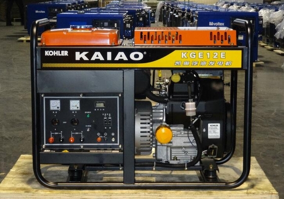 Petit générateur alimenté au gaz monophasé, générateur de remplaçant de l'essence 11KVA