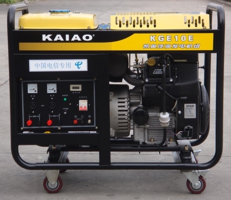 Groupe électrogène professionnel de l'essence 8kva, générateur électrique de Portable de début
