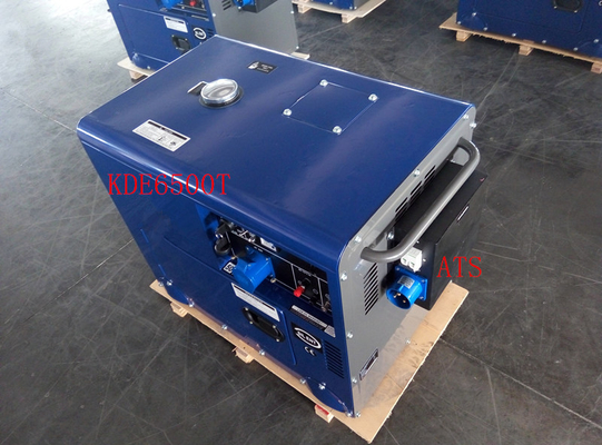 Certification diesel de la CE des générateurs 50HZ 220V de ménage courant silencieux
