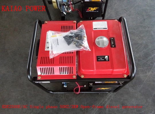 petit diesel de générateur de soudeuse de 220V 230V 3000W avec le panneau ordinaire