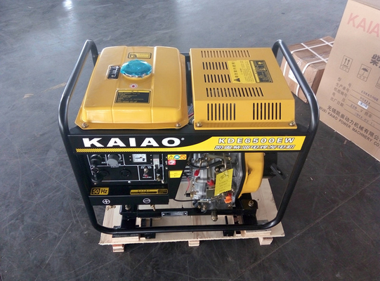 Générateurs diesel KDE6500EW de groupe électrogène de soudure petits 12 mois de garantie
