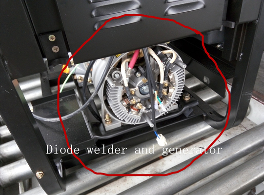 160A - 180A petit système électrique diesel tranquille superbe de début des générateurs 2KW/début de main