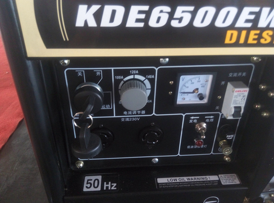 160A - 180A petit système électrique diesel tranquille superbe de début des générateurs 2KW/début de main