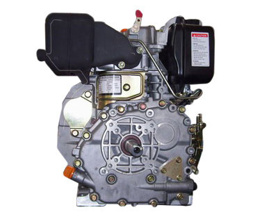 mode refroidi par air diesel de mise en marche manuelle de moteurs de 4Hp KA170F pour des bateaux/talles