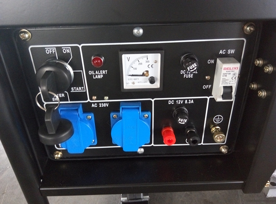 Puissance maximum diesel ouverte du générateur 3KW monophasé à C.A., 640*480*530mm