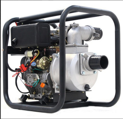 3 écoulement maximum diesel portatif de la pompe à eau de pouce 80mm pour l'usage agricole d'irrigation