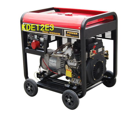 générateurs diesel de cadre ouvert triphasé à C.A. 12KVA avec le système électrique de début