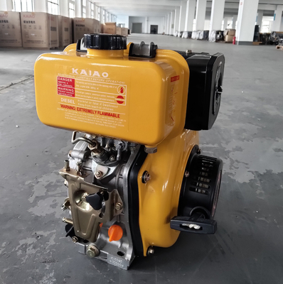 moteur diesel jaune de 4hp Ka170f Kaiao