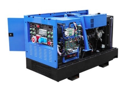 Centrale unie conduite par Ipower soudant les petits générateurs 230v diesel