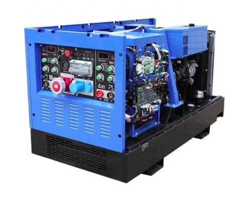 Centrale unie conduite par Ipower soudant les petits générateurs 230v diesel