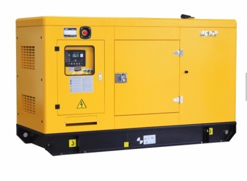 petit générateur 20kva 230v diesel silencieux jaune