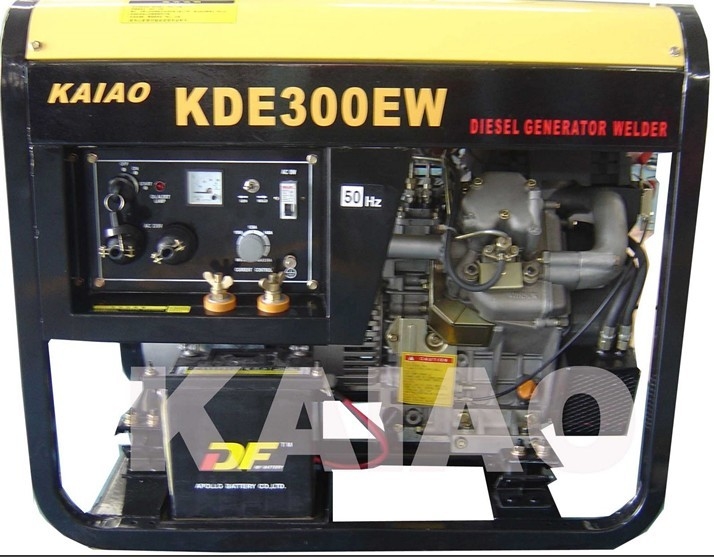 12.5L réservoir de carburant moteur diesel machine de soudage 60hz 3.2kva CE Certification ISO