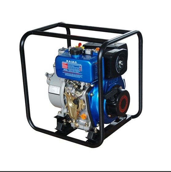 réservoir de carburant 5.5L 3600 t/mn 4&quot; pompe à eau, pompe à eau diesel à haute pression