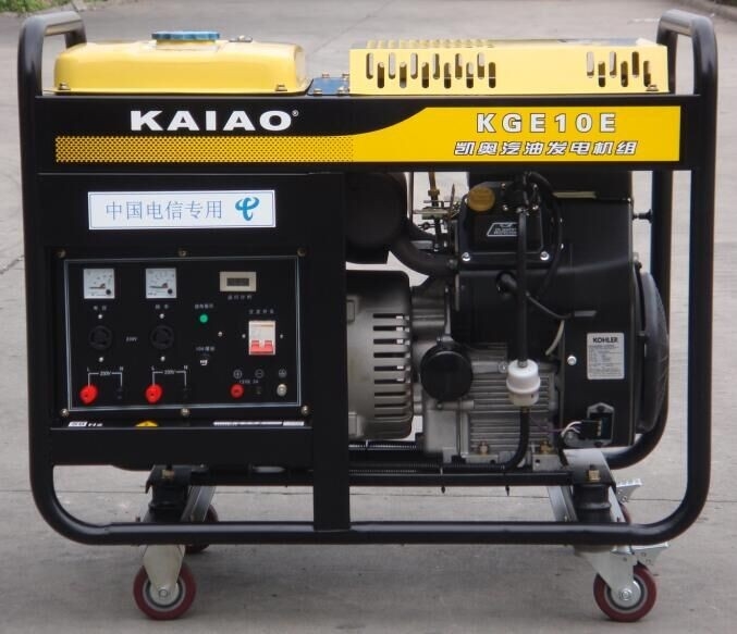 10kva groupe électrogène d'essence de 3 phases avec les moteurs originaux 50HZ des Etats-Unis Kohler