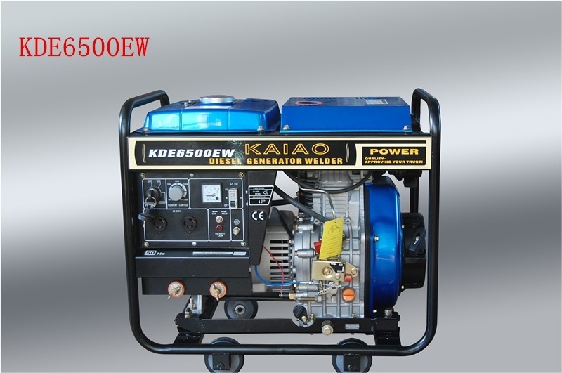 Monophasé à C.A. du générateur diesel 2KW de soudeuse de cadre ouvert de DC180A pour la maison