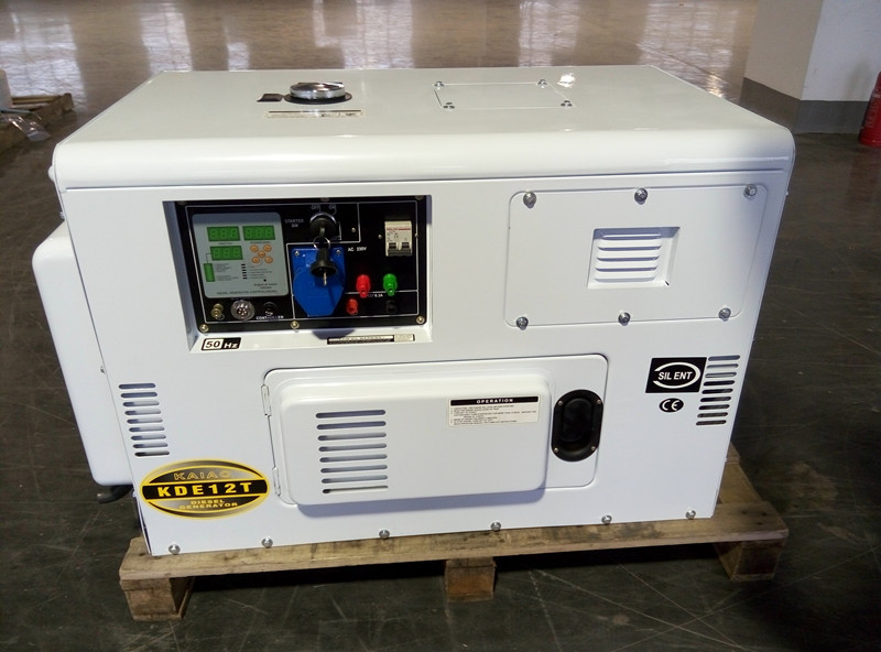 Générateur diesel miniature portable KDE12T 8KW, générateur moteur diesel avec démarrage électrique