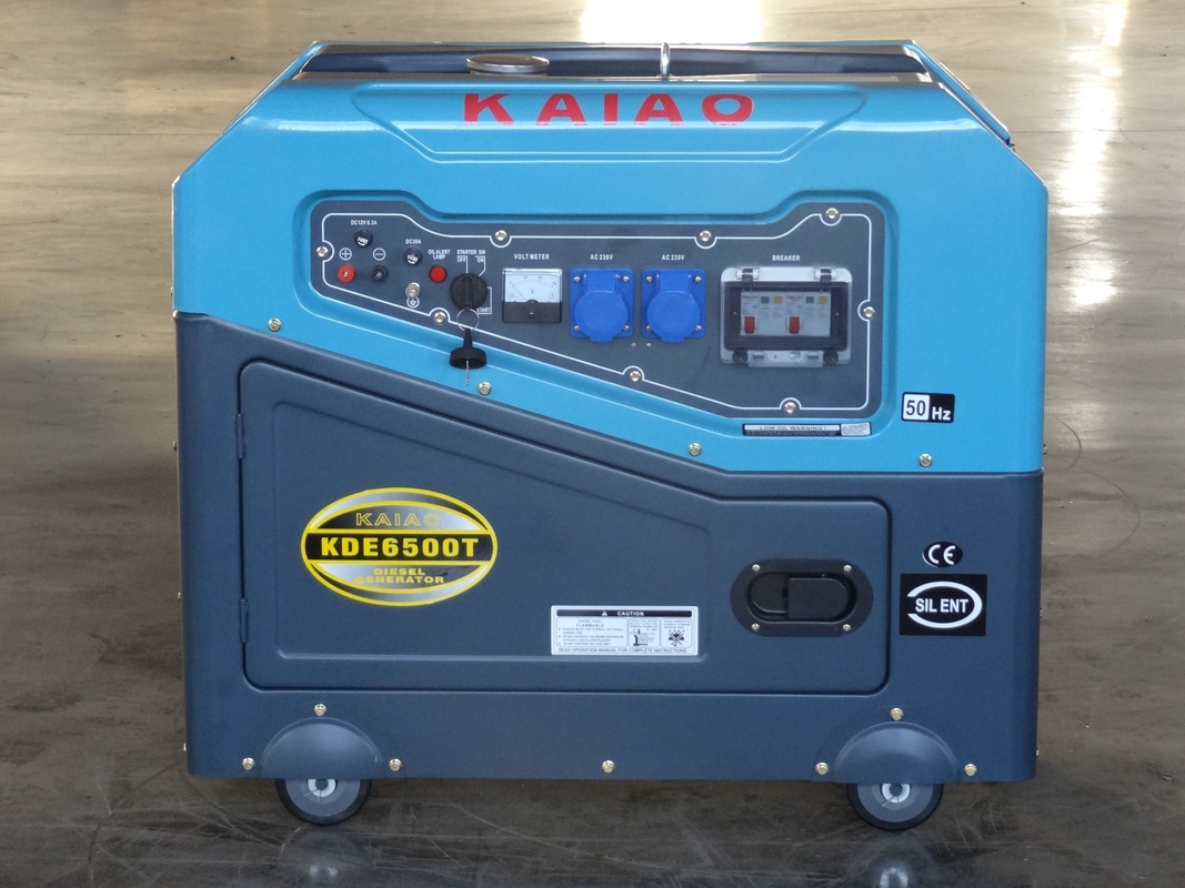 Type silencieux superbe de début principal générateur diesel avec l'AVR pour l'hôpital/école
